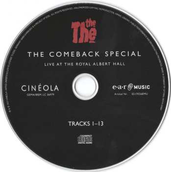 2CD The The: The Comeback Special (Live At The Royal Albert Hall) DIGI 652260