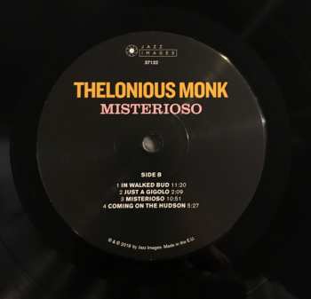 LP The Thelonious Monk Quartet: Misterioso LTD 60798