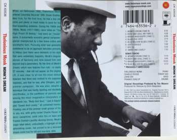 CD The Thelonious Monk Quartet: Monk's Dream 663989