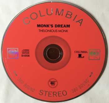 CD The Thelonious Monk Quartet: Monk's Dream 663989