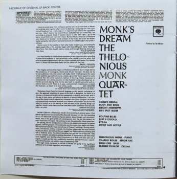 CD The Thelonious Monk Quartet: Monk's Dream 663989