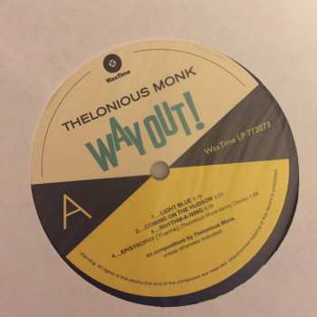 LP The Thelonious Monk Quartet: Way Out! LTD 365475