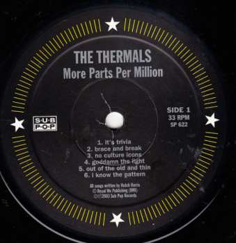 LP The Thermals: More Parts Per Million 545436