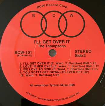 LP The Thompsons: I'll Get Over It 616609