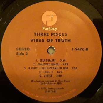 LP The Three Pieces: Vibes Of Truth 601128