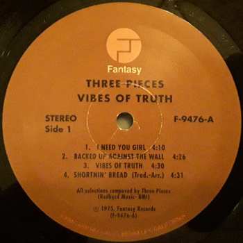 LP The Three Pieces: Vibes Of Truth 601128