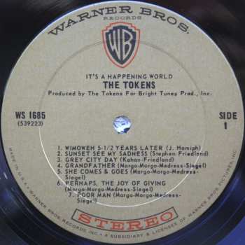 LP The Tokens: It's A Happening World 556993