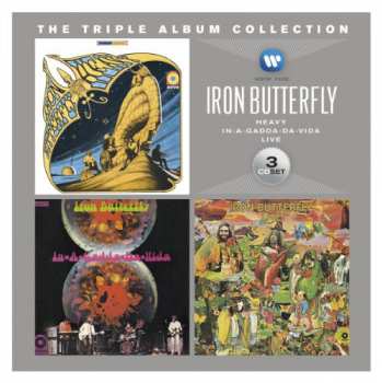 3CD/Box Set Iron Butterfly: The Triple Album Collection 37329