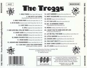 CD The Troggs: From Nowhere / Trogglodynamite 634037