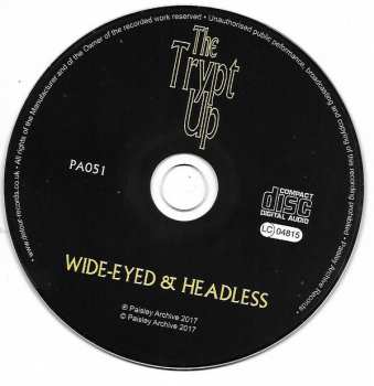 CD The Trypt Up: Wide-Eyed & Headless 391194