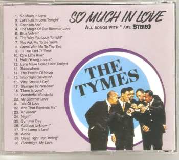 CD The Tymes: So Much In Love 650375