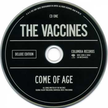 2CD The Vaccines: Come Of Age DLX 7612