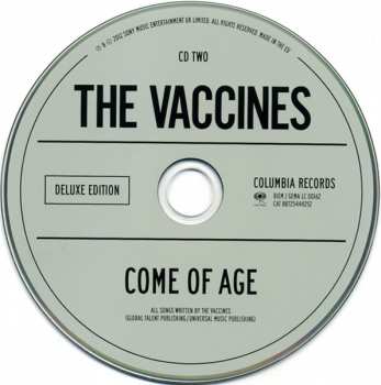 2CD The Vaccines: Come Of Age DLX 7612