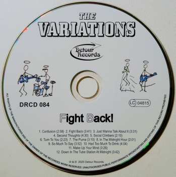 LP/CD The Variations: Fight Back! 556121