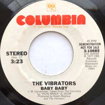 SP The Vibrators: Baby Baby 613505