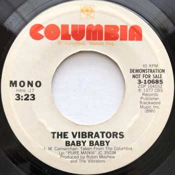 SP The Vibrators: Baby Baby 613505