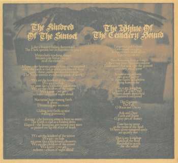 CD The Vision Bleak: The Kindred Of The Sunset LTD 667672