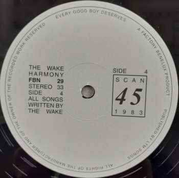 3LP The Wake: Harmony 600722