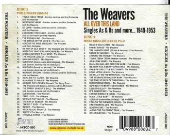 2CD The Weavers: All Over This Land - Singles As & Bs And More, 1949-1953 599569