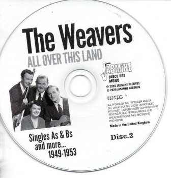 2CD The Weavers: All Over This Land - Singles As & Bs And More, 1949-1953 599569