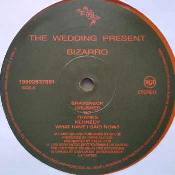 LP The Wedding Present: Bizarro CLR 639130