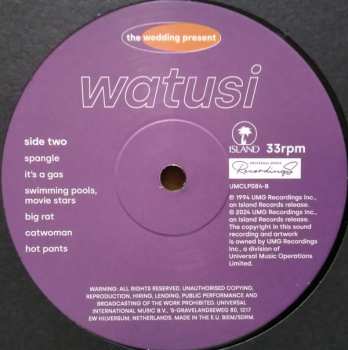 2LP/CD The Wedding Present: Watusi CLR | DLX 543834