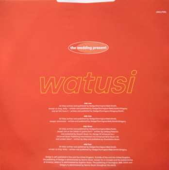 2LP/CD The Wedding Present: Watusi CLR | DLX 543834