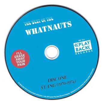 2CD The Whatnauts: The Best Of The Whatnauts (I'll Erase Away Your Pain) 608238