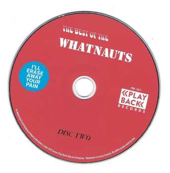 2CD The Whatnauts: The Best Of The Whatnauts (I'll Erase Away Your Pain) 608238