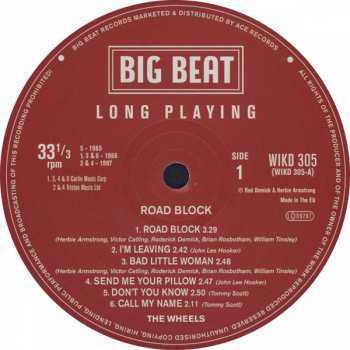 LP The Wheels: Road Block LTD 136383