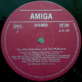 LP The Whistlebinkies: The Whistlebinkies & Ted McKenna 283546