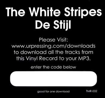 LP The White Stripes: De Stijl 661727