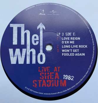 3LP The Who: Live At Shea Stadium 1982 549264