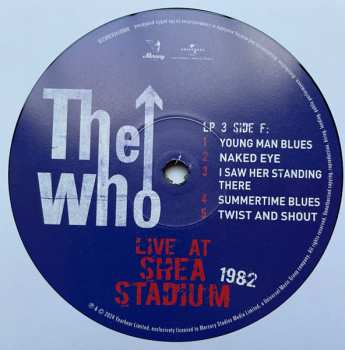 3LP The Who: Live At Shea Stadium 1982 549264