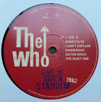 3LP The Who: Live At Shea Stadium 1982 549264