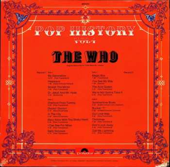 2LP The Who: Pop History Vol 4 636158