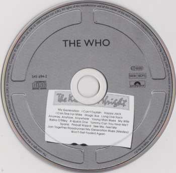 CD The Who: The Kids Are Alright LTD 645836