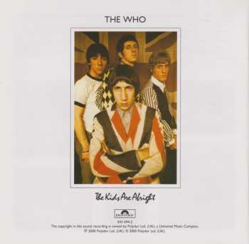 CD The Who: The Kids Are Alright LTD 645836