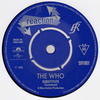 5SP/Box Set The Who: The Reaction Singles (1966) LTD 589180