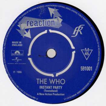 5SP/Box Set The Who: The Reaction Singles (1966) LTD 589180