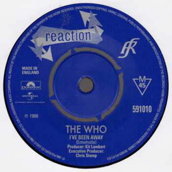 5SP/Box Set The Who: The Reaction Singles (1966) LTD 589180