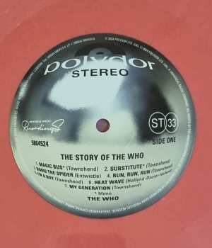 2LP The Who: The Story Of The Who CLR 584980