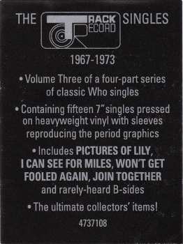 15SP/Box Set The Who: The Track Singles (1967-1973) LTD 363743