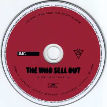 5CD/2SP/Box Set The Who: The Who Sell Out DLX 40309