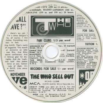 CD The Who: The Who Sell Out 624589