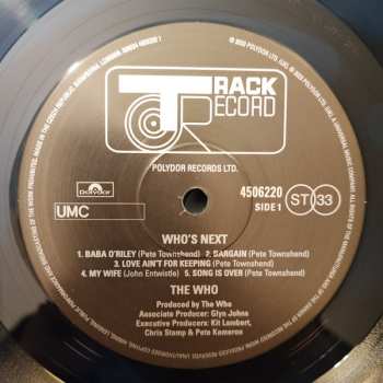 LP The Who: Who's Next CLR | DLX | LTD 631908