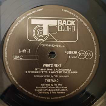 LP The Who: Who's Next CLR | DLX | LTD 631908