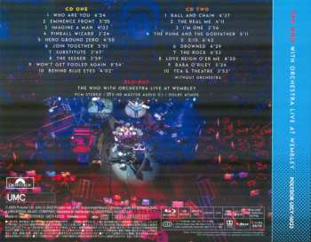 2CD/Blu-ray The Who: With Orchestra Live At Wembley DIGI 615029