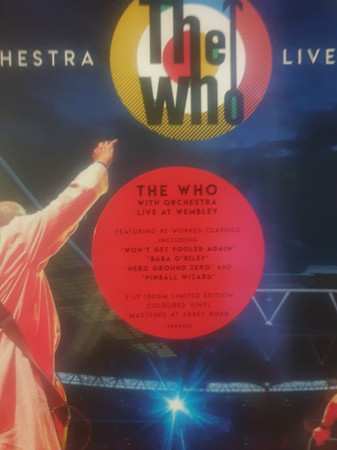 3LP The Who: With Orchestra Live At Wembley CLR | LTD 601588