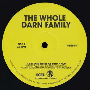 LP The Whole Darn Family: Seven Minutes Of Funk 606980